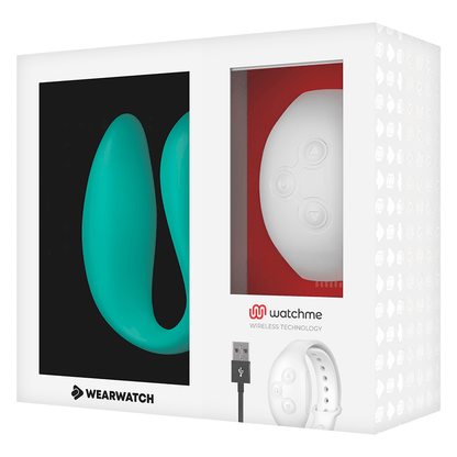 WEARWATCH - DUAL TECHNOLOGY WATCHME VIBRATOR SEAWATER / SNOW - Kink&Play