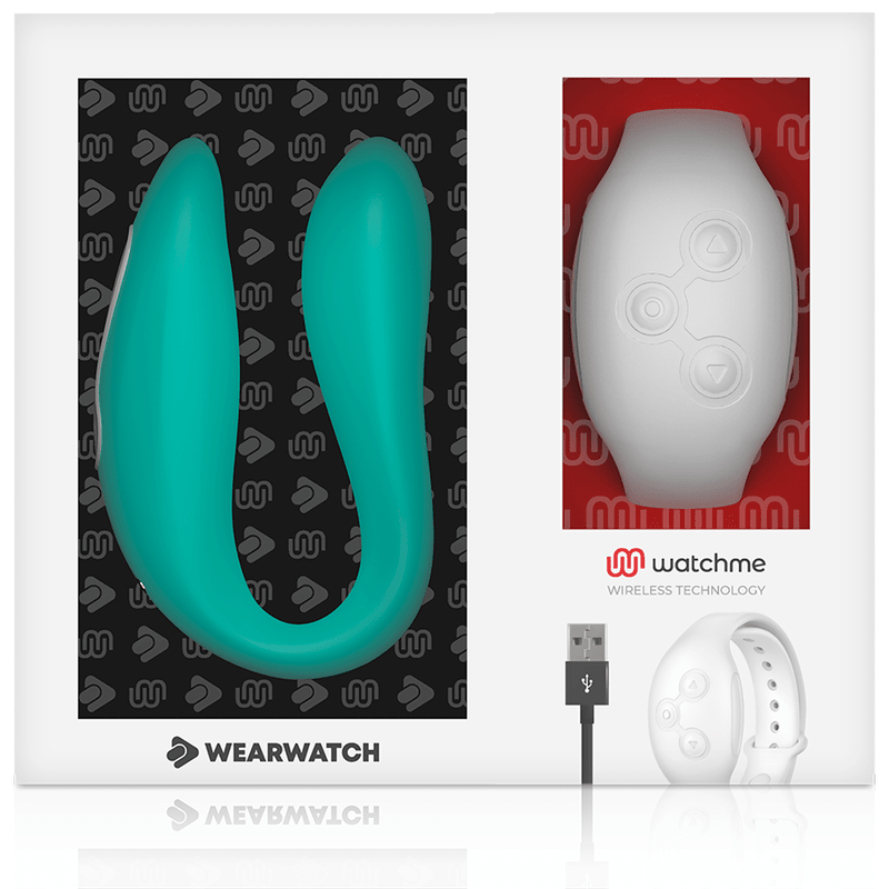 WEARWATCH - DUAL TECHNOLOGY WATCHME VIBRATOR SEAWATER / SNOW - Kink&Play