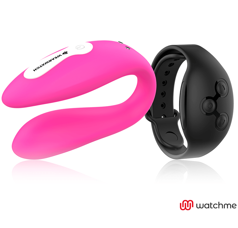 WEARWATCH - WATCHME DUAL TECHNOLOGY VIBRATOR FUCHSIA/AZABACHE - Kink&Play