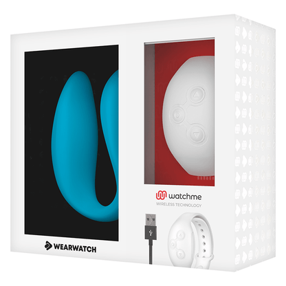 WEARWATCH - WATCHME DUAL TECHNOLOGY VIBRATOR INDIGO/SNOW - Kink&Play