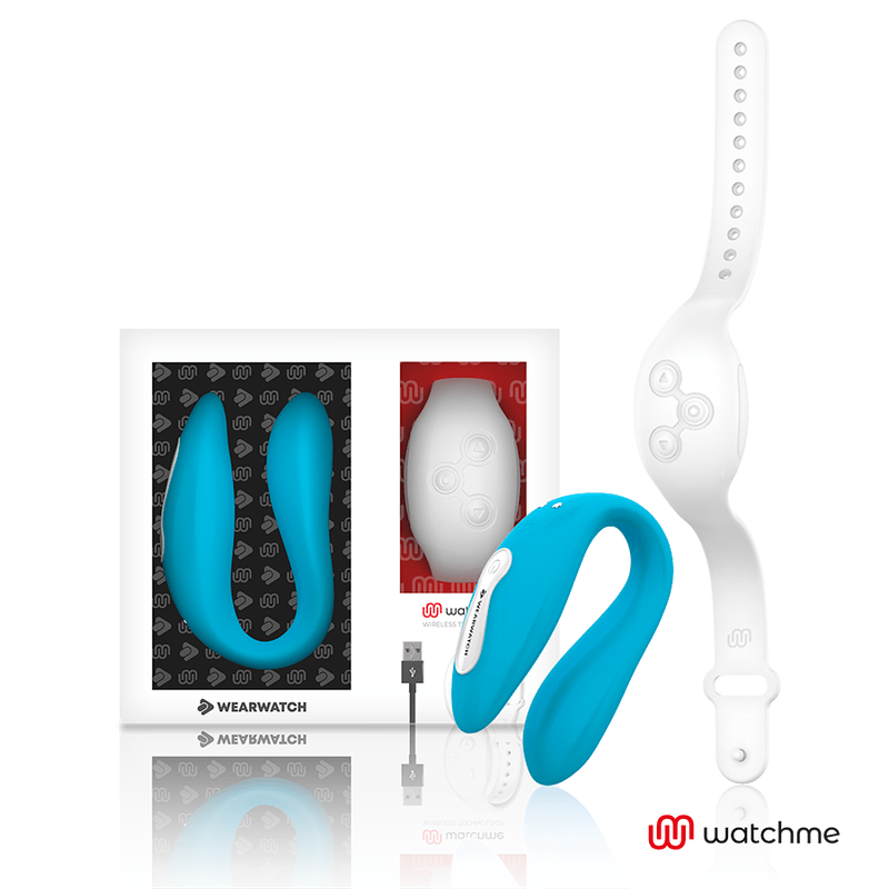 WEARWATCH - WATCHME DUAL TECHNOLOGY VIBRATOR INDIGO/SNOW - Kink&Play