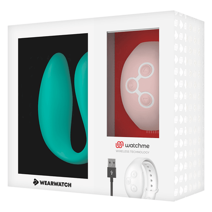 WEARWATCH - WATCHME DUAL TECHNOLOGY VIBRATOR SEA WATER / PINK - Kink&Play
