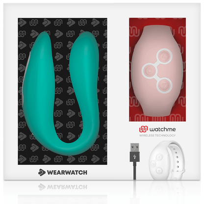 WEARWATCH - WATCHME DUAL TECHNOLOGY VIBRATOR SEA WATER / PINK - Kink&Play