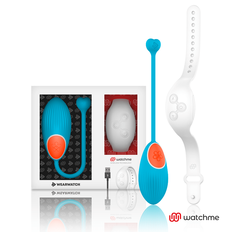WEARWATCH - WATCHME TECHNOLOGY REMOTE CONTROL EGG BLUE / NIVEO - Kink&Play