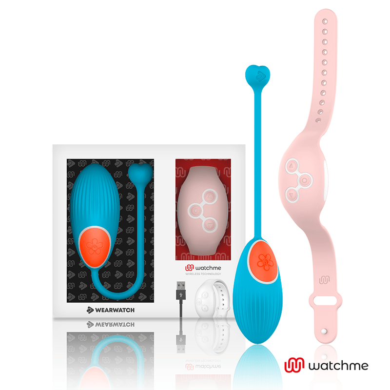 WEARWATCH - WATCHME TECHNOLOGY REMOTE CONTROL EGG BLUE / PINK - Kink&Play