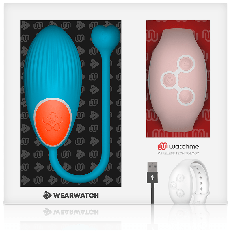 WEARWATCH - WATCHME TECHNOLOGY REMOTE CONTROL EGG BLUE / PINK - Kink&Play