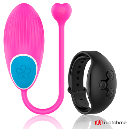 WEARWATCH - WATCHME TECHNOLOGY REMOTE CONTROL EGG FUCHSIA / JET - Kink&Play