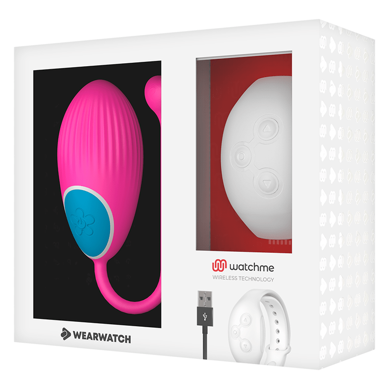 WEARWATCH - WATCHME TECHNOLOGY REMOTE CONTROL EGG FUCHSIA / NIVEO - Kink&Play
