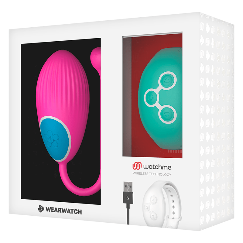 WEARWATCH - WATCHME TECHNOLOGY REMOTE CONTROL EGG FUCHSIA / SEAWATER - Kink&Play