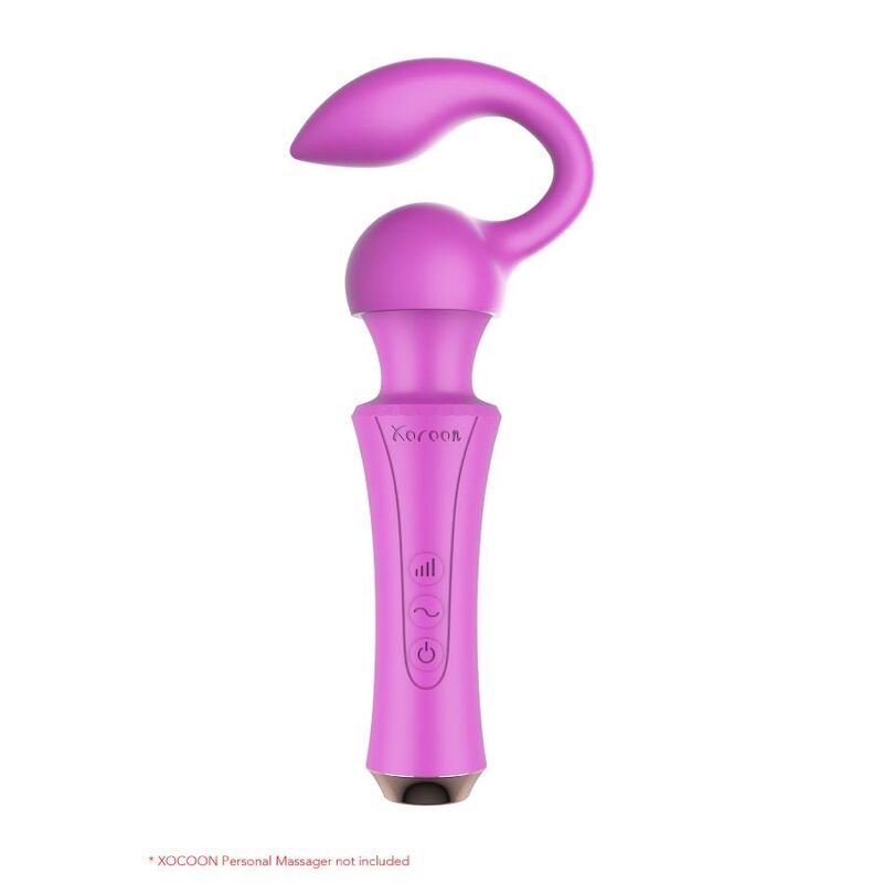 XOCOON - ATTACHMENTS PERSONAL MASSAGER FUCHSIA - Kink&Play