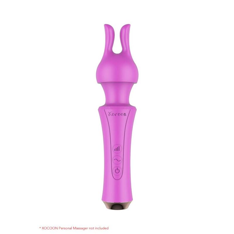 XOCOON - ATTACHMENTS PERSONAL MASSAGER FUCHSIA - Kink&Play