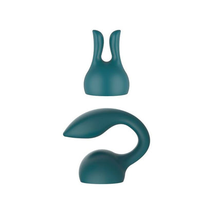XOCOON - ATTACHMENTS PERSONAL MASSAGER GREEN - Kink&Play