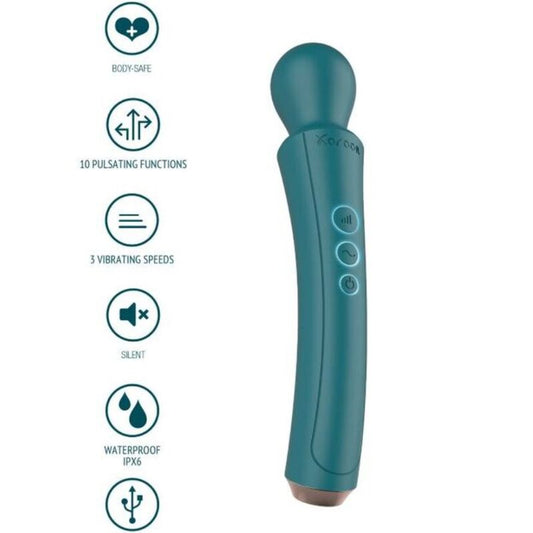 XOCOON - THE CURVED WAND GREEN - Kink&Play