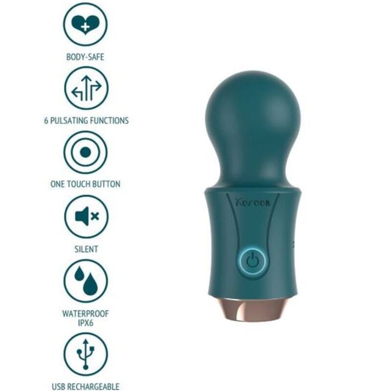 XOCOON - THE TRAVELLER WAND GREEN - Kink&Play