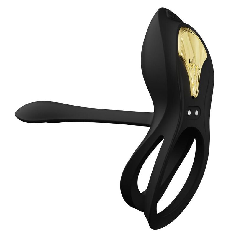ZALO - BAYEK VIBRATING COUPLES RING BLACK - Kink&Play