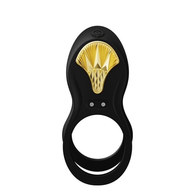 ZALO - BAYEK VIBRATING COUPLES RING BLACK - Kink&Play