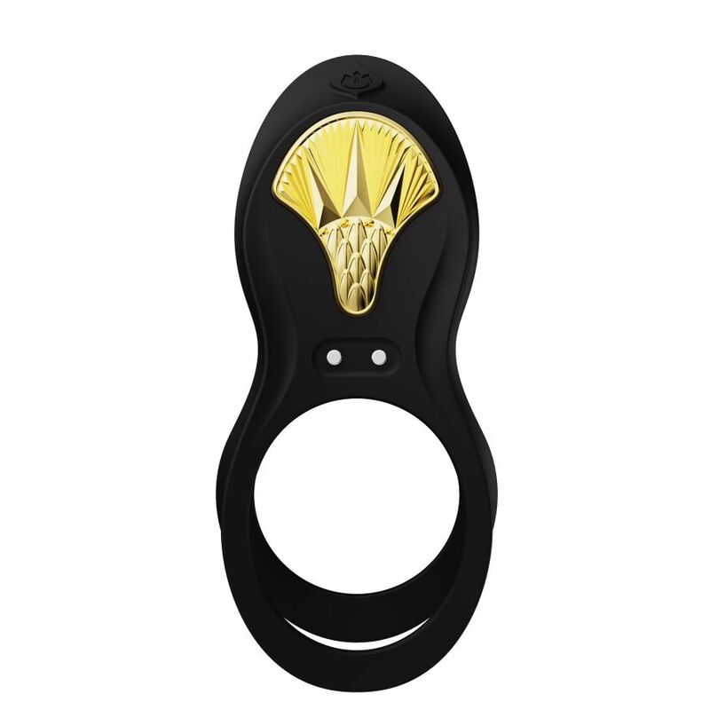 ZALO - BAYEK VIBRATING COUPLES RING BLACK - Kink&Play