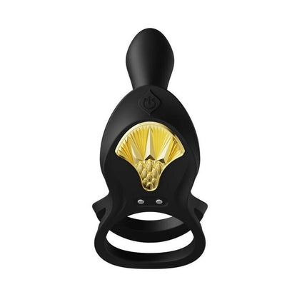 ZALO - BAYEK VIBRATING COUPLES RING BLACK - Kink&Play