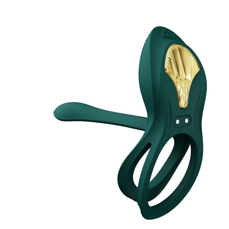 ZALO - BAYEK VIBRATING COUPLES RING GREEN - Kink&Play